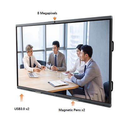 65 Inch Interactive Display 4K Smart Interactive Display IR Touch Boards