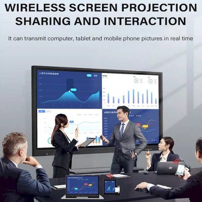 Smart Interactive Whiteboard 65", 75", 86" Interactive Flat Panel For Education