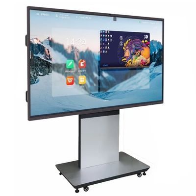 Linux Smart Interactive Whiteboard Screen Panel 4K UHD High Tech