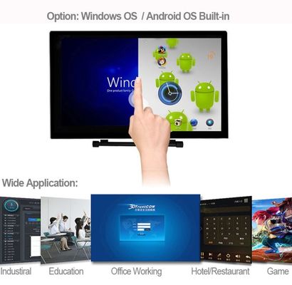 Restaurant AIO All In One PC Touchscreen PCAP Touch Screen PC Monitor Capacitive