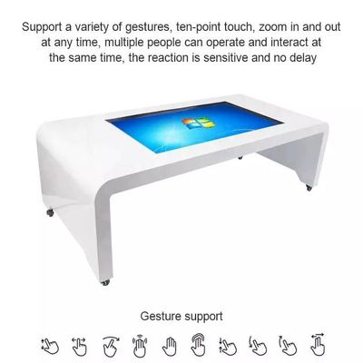 IR Game Interactive Touch Screen Table Capacitive Digital Table 1080P TFT