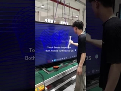 OS LCD 11,0 di Android dello schermo attivabile al tatto del bordo astuto di IR 13MP Camera For Conference