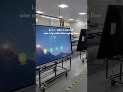Bordo interattivo di Smart dell'ufficio di scuola, lavagna LCD del touch screen di 13MP Camera 4K